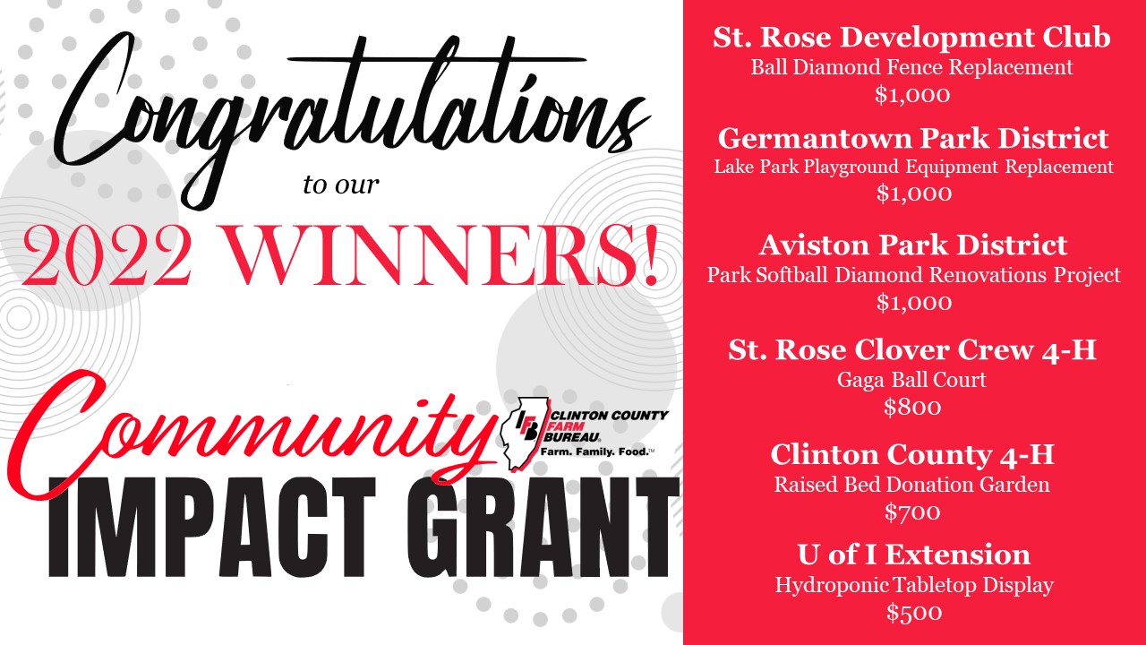 Clinton CFB Awards 5,000 in Community Impact Grants Clinton County